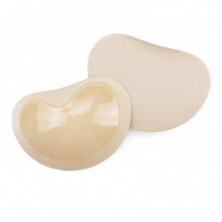 Accesorii vestimentare - Set pernute push up pentru sutien, ADM, autoadezive, 11x8 cm, nude