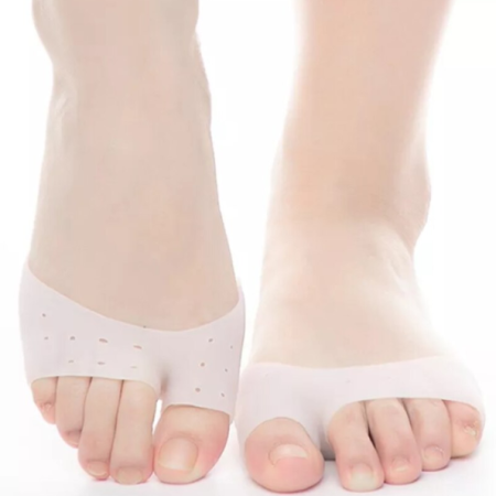 Ingrijire personala - Set 2 buc.Protectie Mont si Sepatator Deget Mare, Hallux Valgus, Corector Bunion, CRM, silicon moale, marime universala