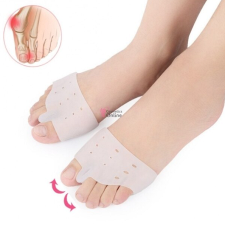 Set 2 buc.Protectie Mont si Sepatator Deget Mare, Hallux Valgus, Corector Bunion, CRM, silicon moale, marime universala [3]