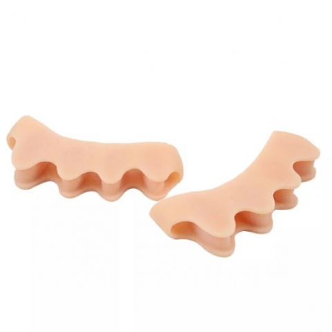 Set Separator și Corector Degete Picioare CRM, Unisex, Bej [1]