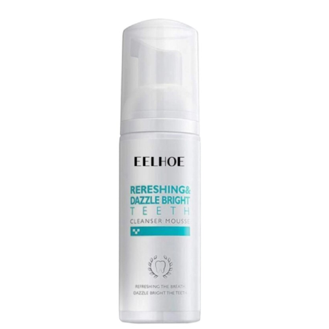 Produse albire si curatare dinti - Spuma pentru  curatarea dintilor, igiena orala, improspatarea respiratiei,, CRM, Eelhoe, 60 ml