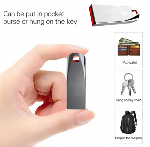 Stick USB gomadina 3.1, 256GB, Argintiu [2]