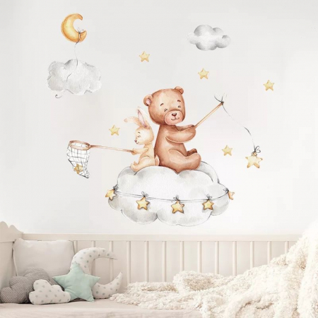 Sticker autocolant pentru perete, ADM, Beautiful Dreams, 70x66 cm [2]