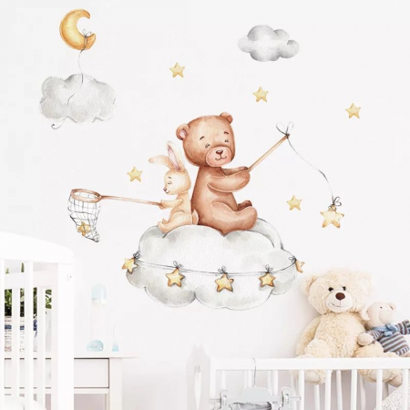 Sticker autocolant pentru perete, ADM, Beautiful Dreams, 70x66 cm [4]