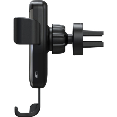 Suport auto telefon GMO cu incarcare wireless 10W, Fast Charge, negru [1]