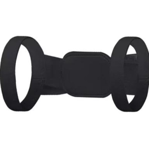 Suport pentru corectare postura, CRM, ajutor pentru spate si umeri, reglabil, negru [2]