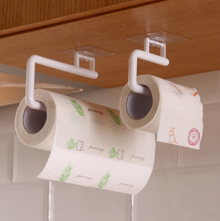 Suport pentru prosoape de bucatarie, EVNC, Paper Roll Holder, sistem dublu adeziv [2]