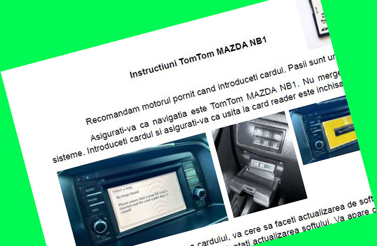 Card navigatie Mazda NB1 TomTom 2025 [14]