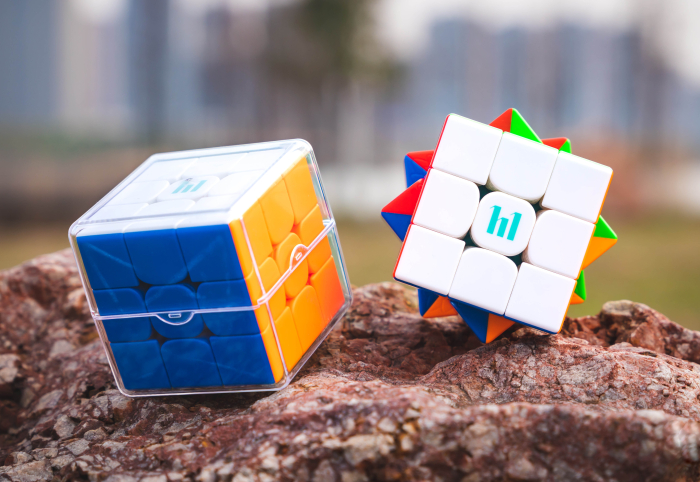 Cub Rubik profesional MoYu HuaMeng YS3M 3x3 Magnetic Speed Cube 2025 [38]