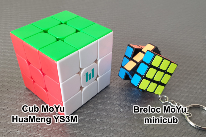 Cub Rubik profesional MoYu HuaMeng YS3M 3x3 Magnetic Speed Cube 2025 [29]