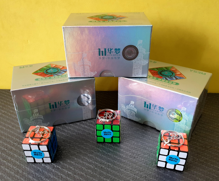 Cub Rubik profesional MoYu HuaMeng YS3M 3x3 Magnetic Speed Cube 2025 [4]