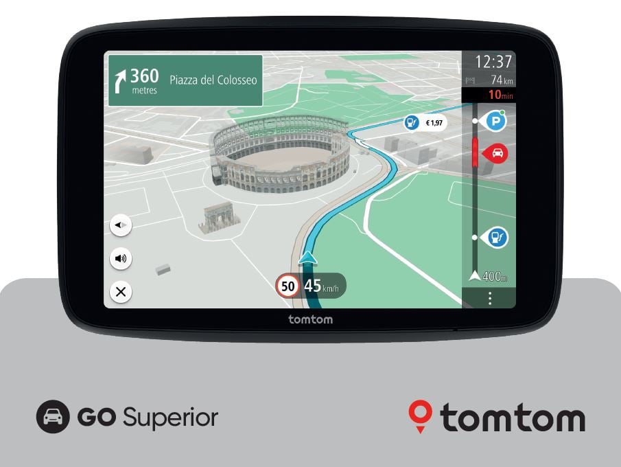 Sistem de navigatie GPS TomTom Go Superior 7 inch, Model 2025, Harta completa a lumii, Autoturism, Microbuz, Actualizari prin Wi-Fi gratuite pe viata, Comenzi Vocale, Live Traffic, Camere radar, Visua [14]