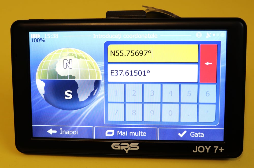 GPS Auto GPyeS JOY 7+ 7 inch cu Harti Europa 2025 Truck si Bluetooth [22]