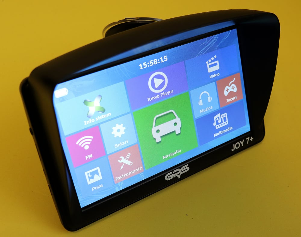 GPS Auto GPyeS JOY 7+ 7 inch cu Harti Europa 2025 Truck si Bluetooth [13]