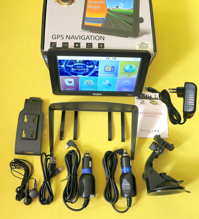 GPS profesional GPyeS JOY 7 7 inch pentru camioane și autoturisme, hărți Europa 2025 [19]