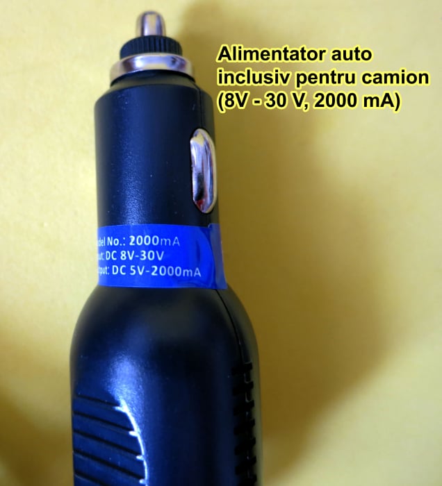 GPS profesional GPyeS JOY 7 7 inch pentru camioane și autoturisme, hărți Europa 2025 [23]