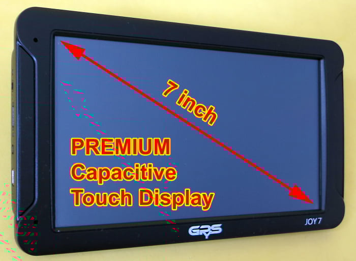 GPS profesional GPyeS JOY 7 7 inch pentru camioane și autoturisme, hărți Europa 2025 [5]