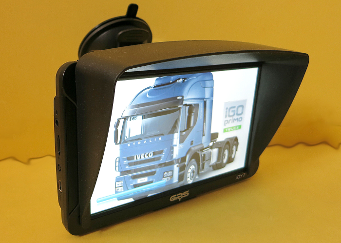 GPS profesional GPyeS JOY 7 7 inch pentru camioane și autoturisme, hărți Europa 2025 [18]