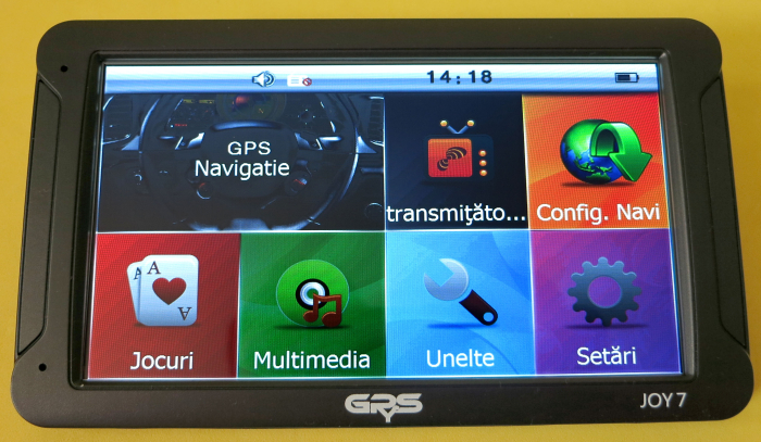 GPS profesional GPyeS JOY 7 7 inch pentru camioane și autoturisme, hărți Europa 2025 [11]