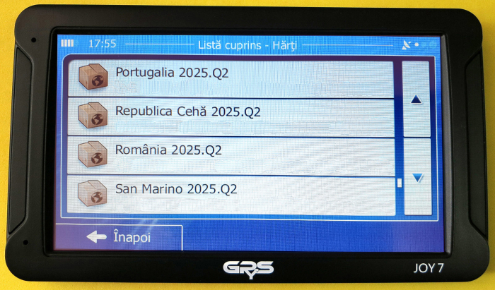 GPS profesional GPyeS JOY 7 7 inch pentru camioane și autoturisme, hărți Europa 2025 [4]
