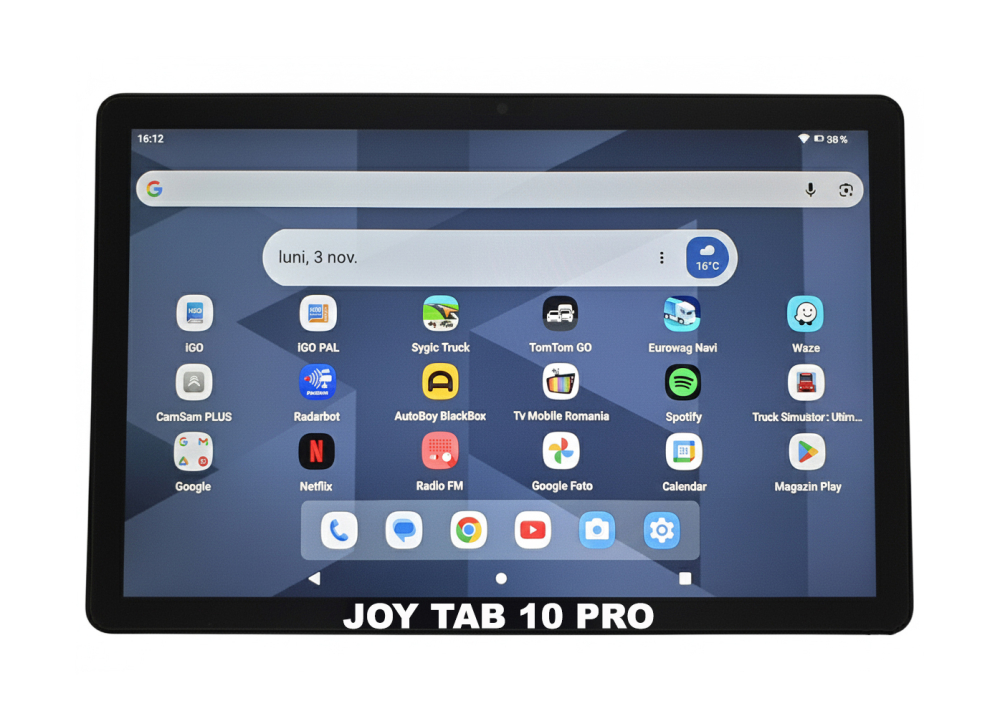 JOY TAB 10 PRO - Tableta Navigatie Camion cu Camera Full HD [1]