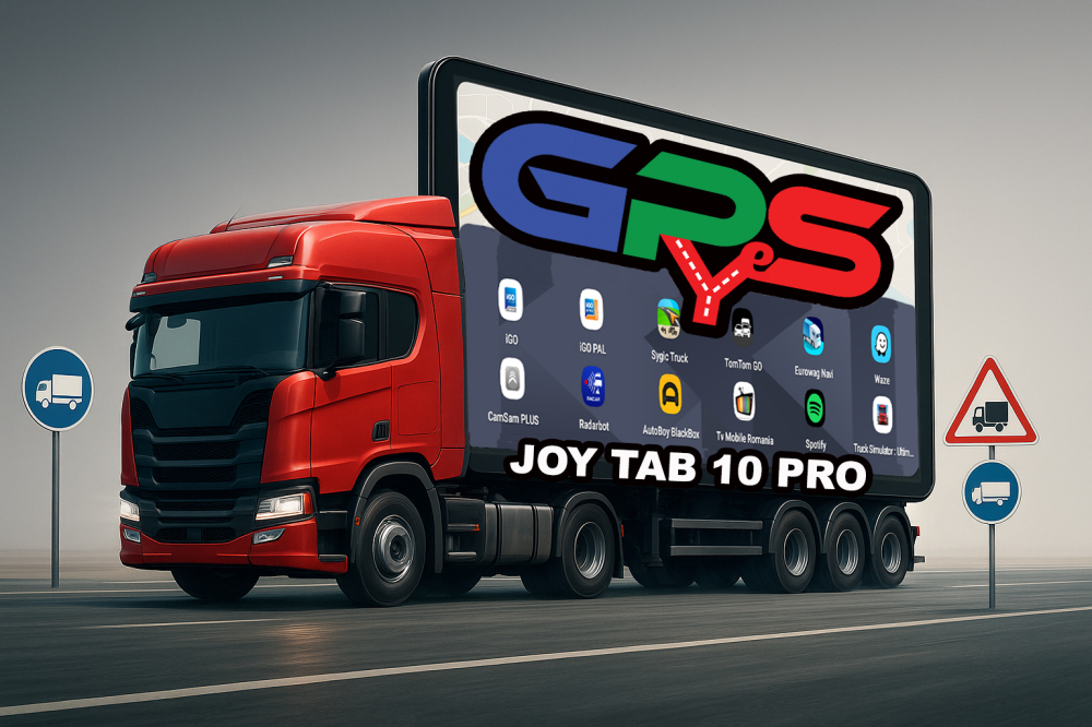 JOY TAB 10 PRO - Tableta Navigatie Camion cu Camera Full HD [2]