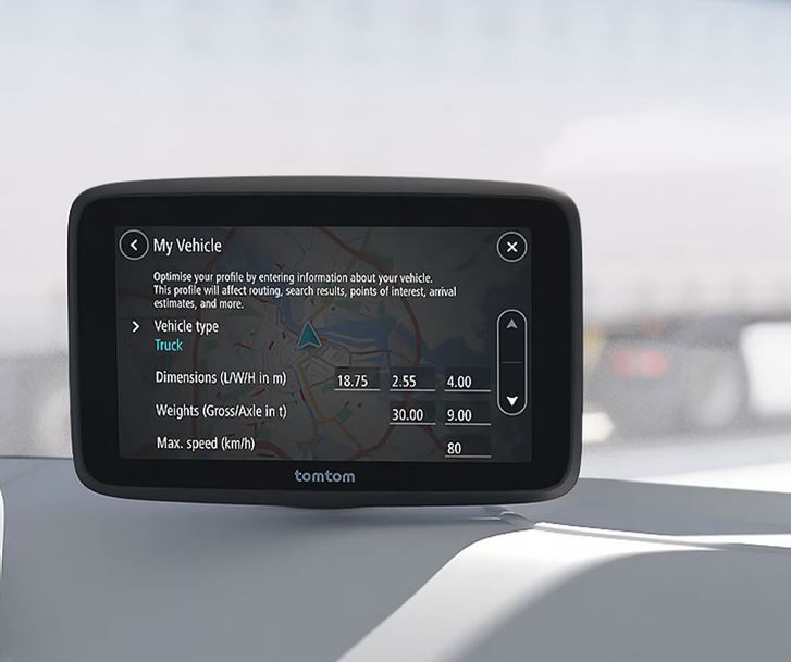 TomTom Go Professional 2nd generation 2026 Sistem profesional de navigatie GPS, 6 inch, Harta Europa Full Truck, Camion, Autocar, Microbuz, Autoturism, Actualizari prin Wi-Fi, Live Traffic, ADR, Camer [7]