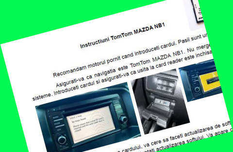 Card navigatie Mazda NB1 TomTom 2025 [13]