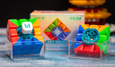 Cub Rubik profesional MoYu HuaMeng YS3M 3x3 Magnetic Speed Cube 2025 [15]