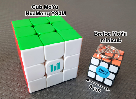 Cub Rubik profesional MoYu HuaMeng YS3M 3x3 Magnetic Speed Cube 2025 [7]
