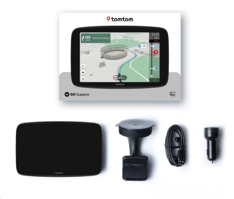 Sistem de navigatie GPS TomTom Go Superior 7 inch, Model 2025, Harta completa a lumii, Autoturism, Microbuz, Actualizari prin Wi-Fi gratuite pe viata, Comenzi Vocale, Live Traffic, Camere radar, Visua [19]