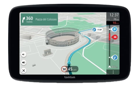 Navigatii GPS - Sistem de navigatie GPS TomTom Go Superior 7 inch, Model 2025, Harta completa a lumii, Autoturism, Microbuz, Actualizari prin Wi-Fi gratuite pe viata, Comenzi Vocale, Live Traffic, Camere radar, Visua