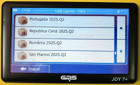 GPS Auto GPyeS JOY 7+ 7 inch cu Harti Europa 2025 Truck si Bluetooth [1]