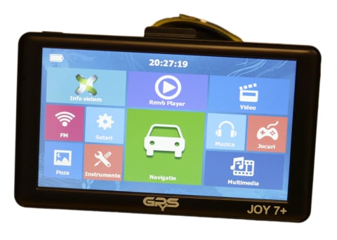 Windows 7 inch - GPS Auto GPyeS JOY 7+ 7 inch cu Harti Europa 2025 Truck si Bluetooth