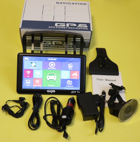 GPS Auto GPyeS JOY 7+ 7 inch cu Harti Europa 2025 Truck si Bluetooth [16]