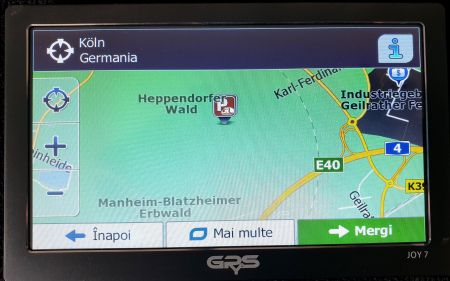 GPS profesional GPyeS JOY 7 7 inch pentru camioane și autoturisme, hărți Europa 2025 [32]