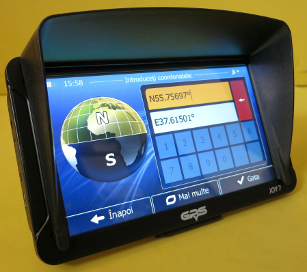 GPS profesional GPyeS JOY 7 7 inch pentru camioane și autoturisme, hărți Europa 2025 [12]