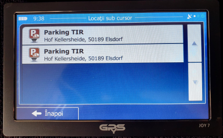 GPS profesional GPyeS JOY 7 7 inch pentru camioane și autoturisme, hărți Europa 2025 [35]