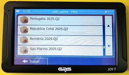 GPS profesional GPyeS JOY 7 7 inch pentru camioane și autoturisme, hărți Europa 2025 [3]