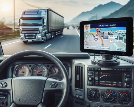 GPS profesional GPyeS JOY 7 7 inch pentru camioane și autoturisme, hărți Europa 2025 [2]