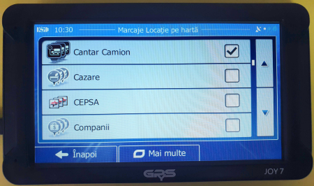 GPS profesional GPyeS JOY 7 7 inch pentru camioane și autoturisme, hărți Europa 2025 [34]