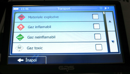 GPS profesional GPyeS JOY 7 7 inch pentru camioane și autoturisme, hărți Europa 2025 [26]