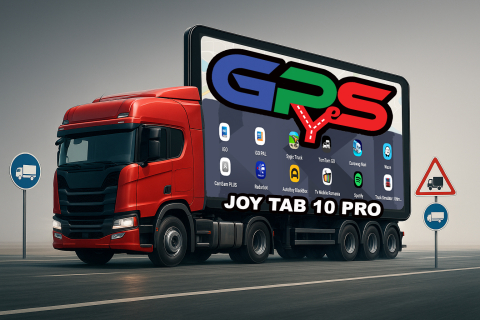 JOY TAB 10 PRO - Tableta Navigatie Camion cu Camera Full HD [1]