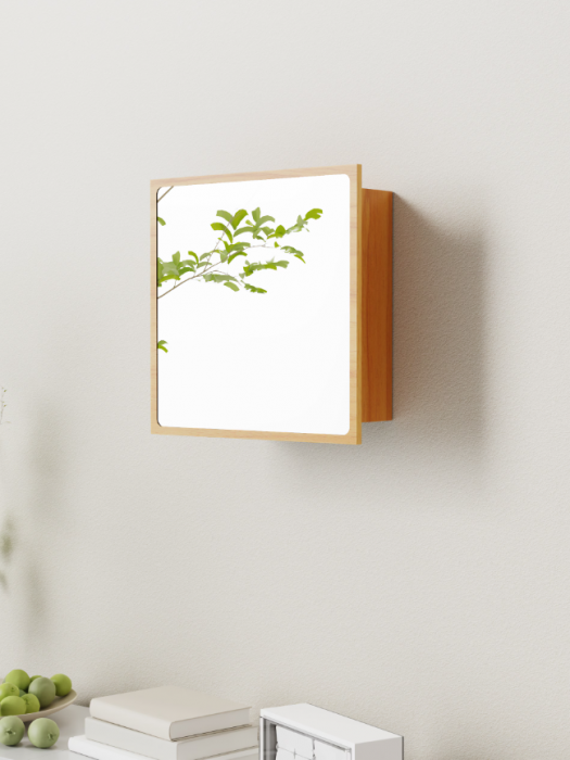 Dulapior cu oglinda,bej,34x34x14 cm [2]