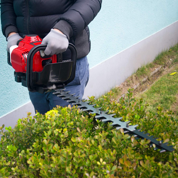 Foarfeca benzina pentru gard viu Matrix 26cc 750 w lama 56cm [3]