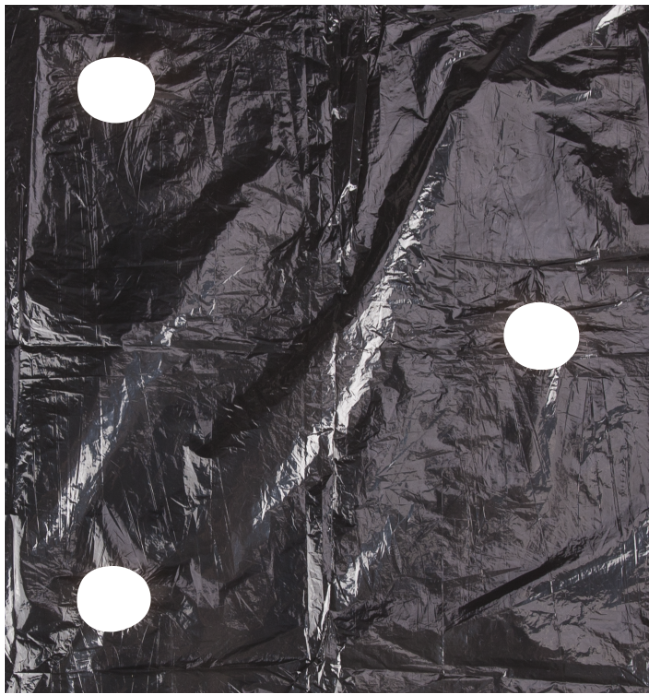 Folie mulcire neagra perforata,latime 2 m,lungime 20 m ,grosime 22.5 microni,tip salata [1]