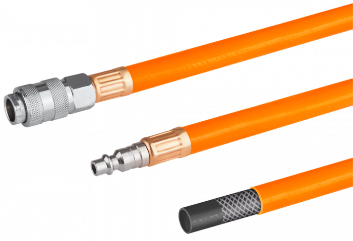 Furtun aer comprimat conectare rapida,diametru 3/8 mm,lungime 10 m [2]