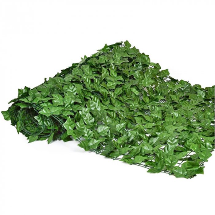 Gard decorativ artificial frunze bicolor 1.0x3.0 metri [1]