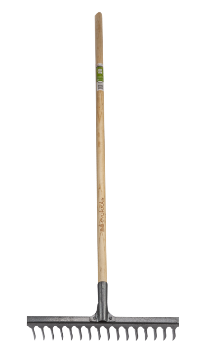 Grebla 16 dinti, gri carbon cu coada,lungime 1260 mm [1]