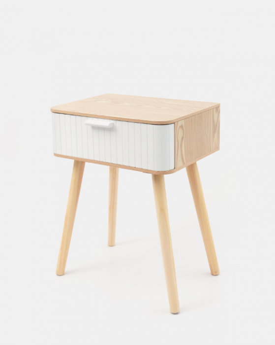 Masa,culoare bej alb,29x40x52cm [1]